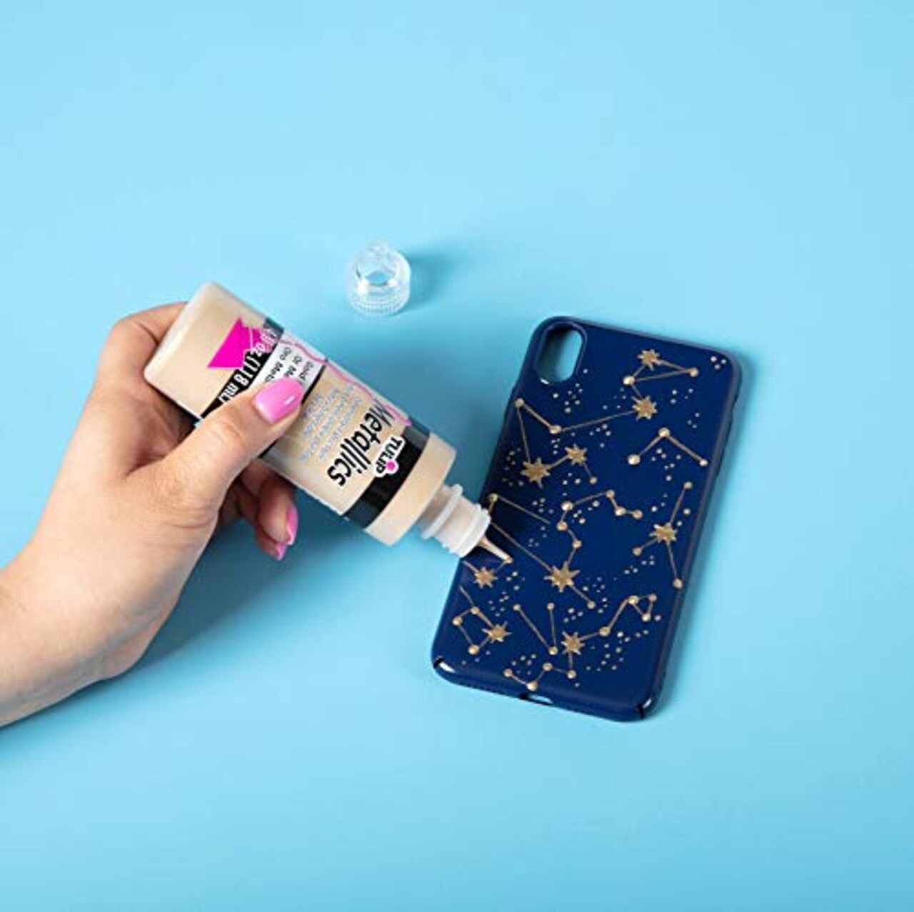 Dimensional Fabric Paint 17372 Dfpt 4Oz Metallic Gold, 4 Fl Oz (Pack of 1)